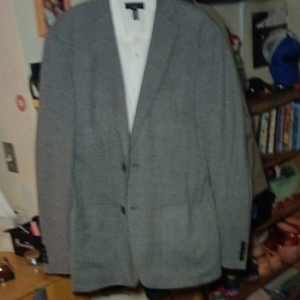 Gray Blazer Jacket - image 3